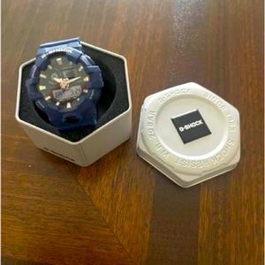 Mens G shock blue watch